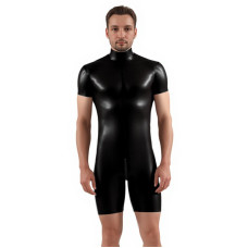 Surf suit with thru zip